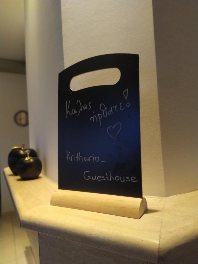 Kritharia Guesthouse Volos Extérieur photo
